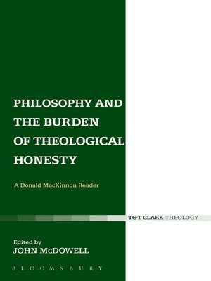 cover image of Philosophy and the Burden of Theological Honesty